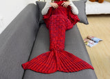 Big Mermaid Tail Blanket Crochet  for Adult