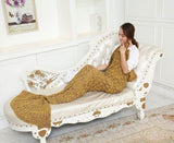 Big Mermaid Tail Blanket Crochet  for Adult