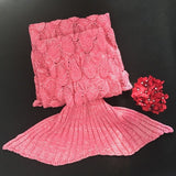 Big Mermaid Tail Blanket Crochet  for Adult