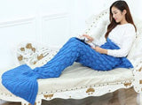 Big Mermaid Tail Blanket Crochet  for Adult