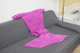 Big Mermaid Tail Blanket Crochet  for Adult